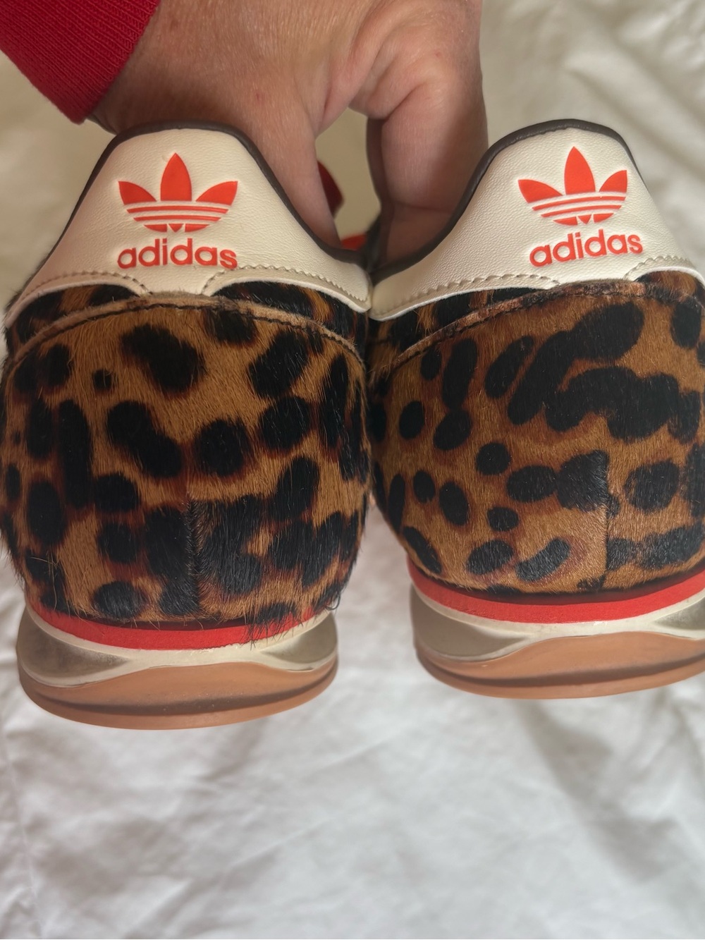 Adidas SL 72 leopard orange sneakers - Picture 3 of 6